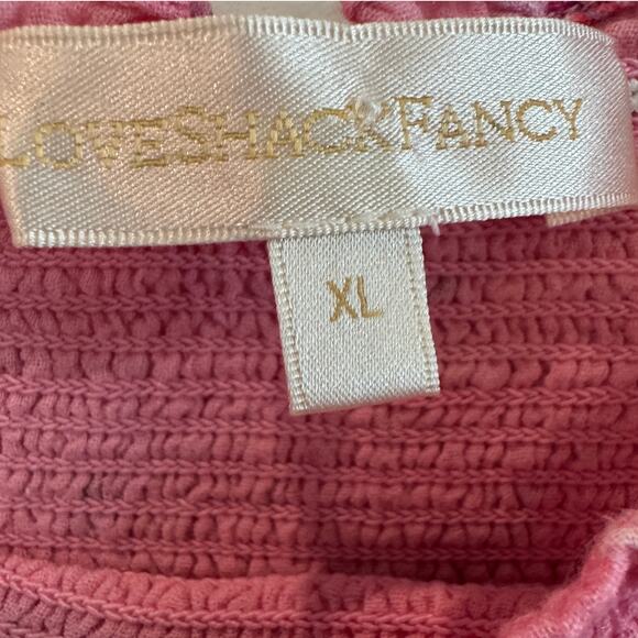 LoveShackFancy Miri Dress Pink Blaze - Picture 9 of 10